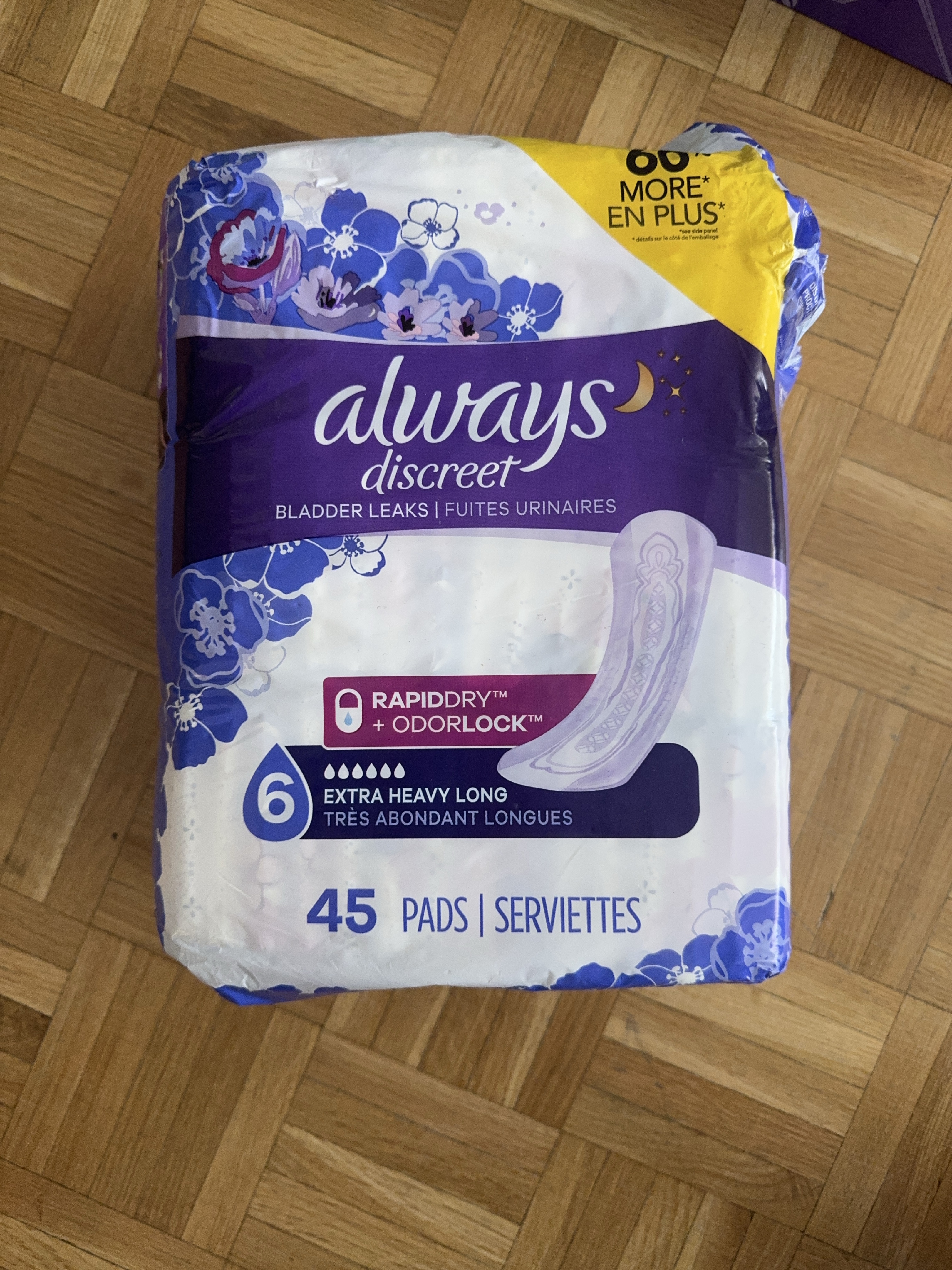 Always Discreet Pads for bladder leakage thumbnail