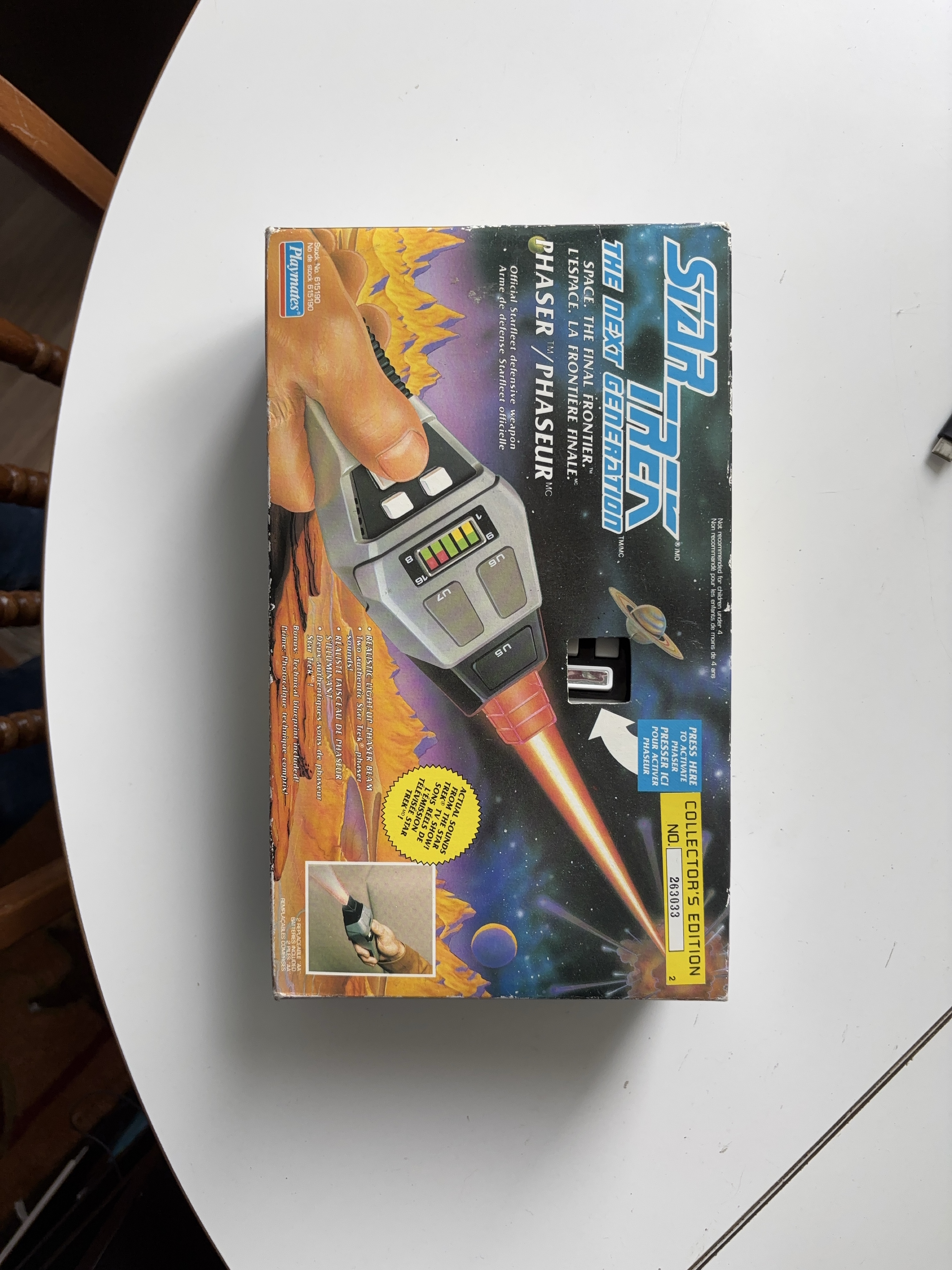 Star Trek The Next Generation Phaser Toy thumbnail