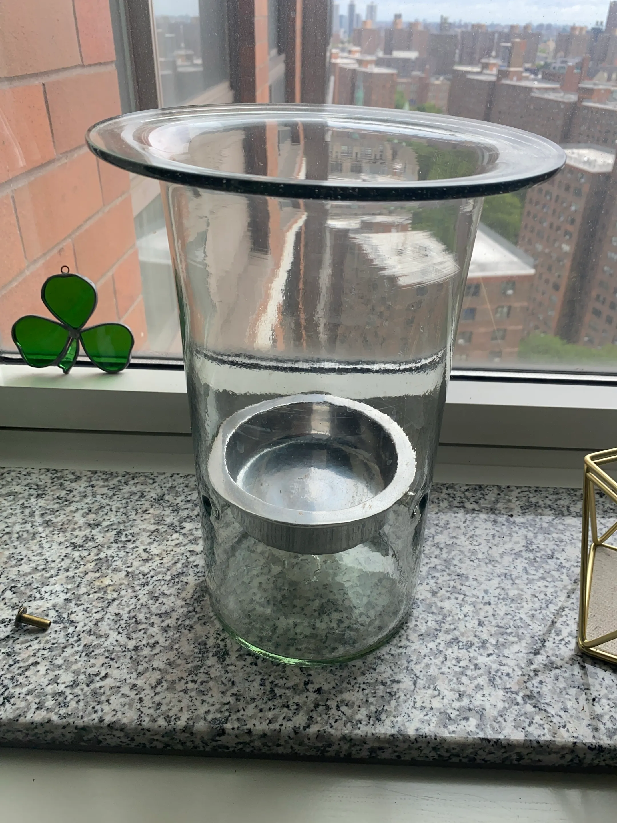 Large Glass Vase in Manhattan, NY
