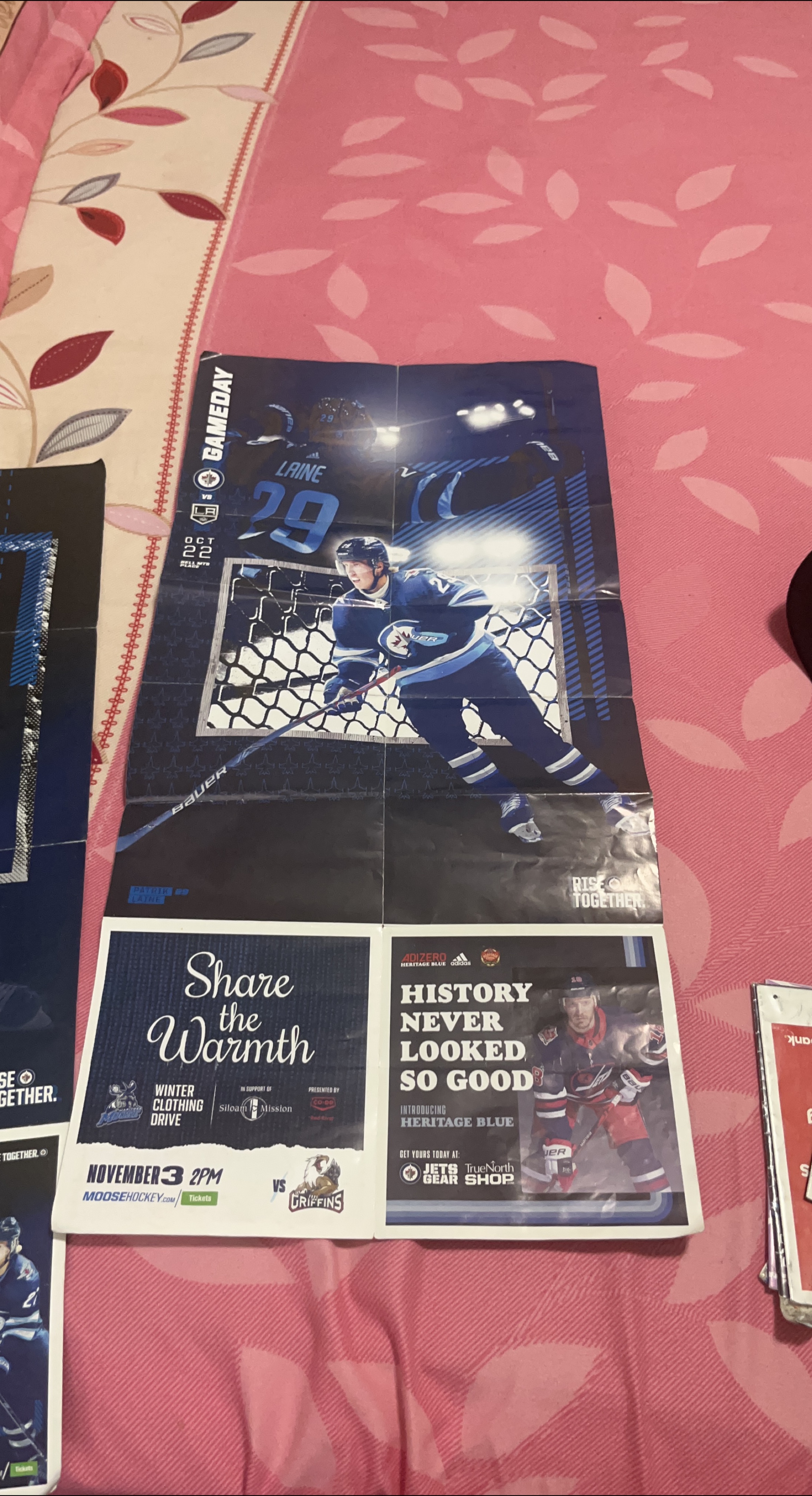 Winnipeg Jets Game Day Poster thumbnail