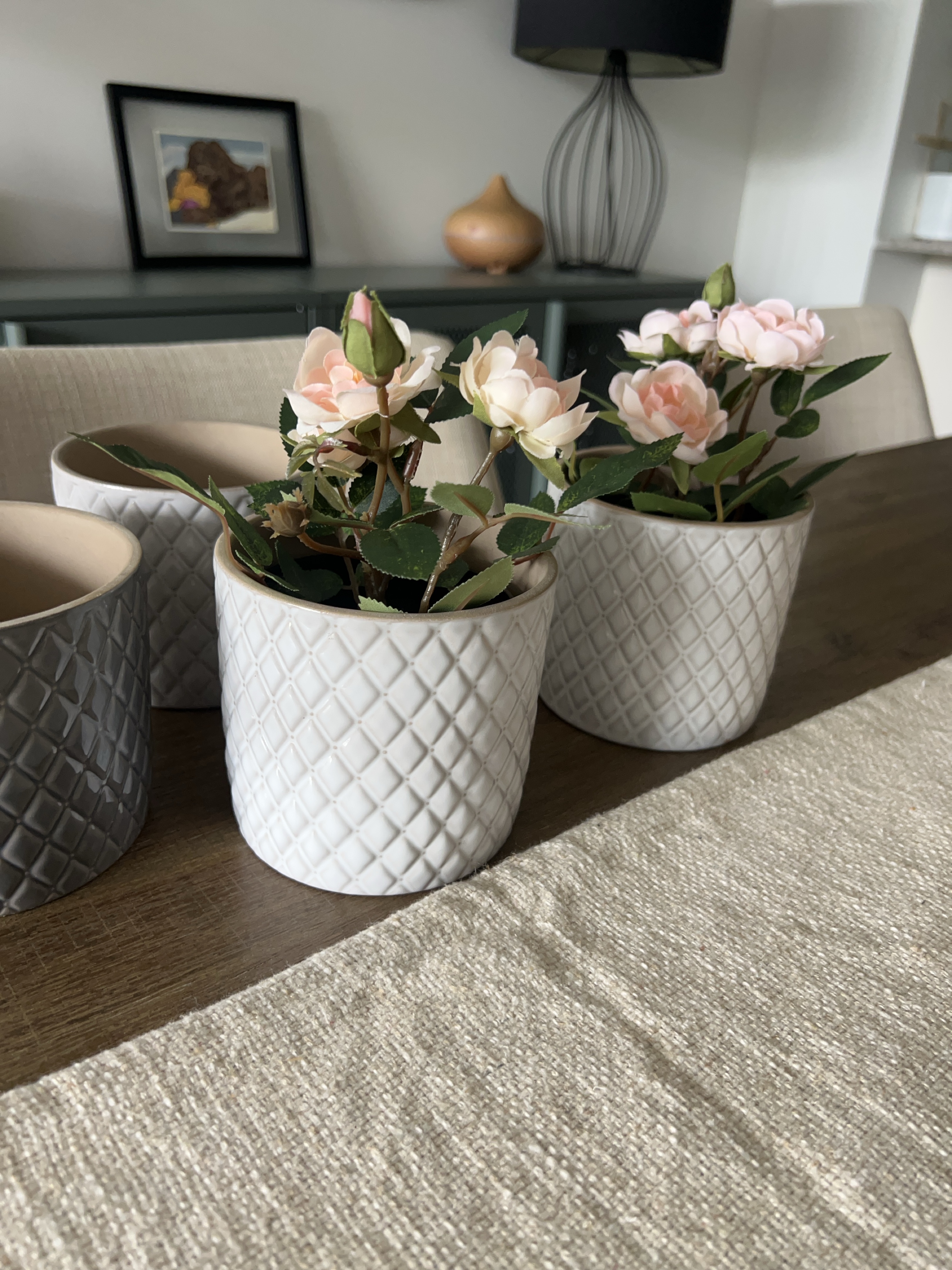 Set of 3 Decorative Flower Pots thumbnail