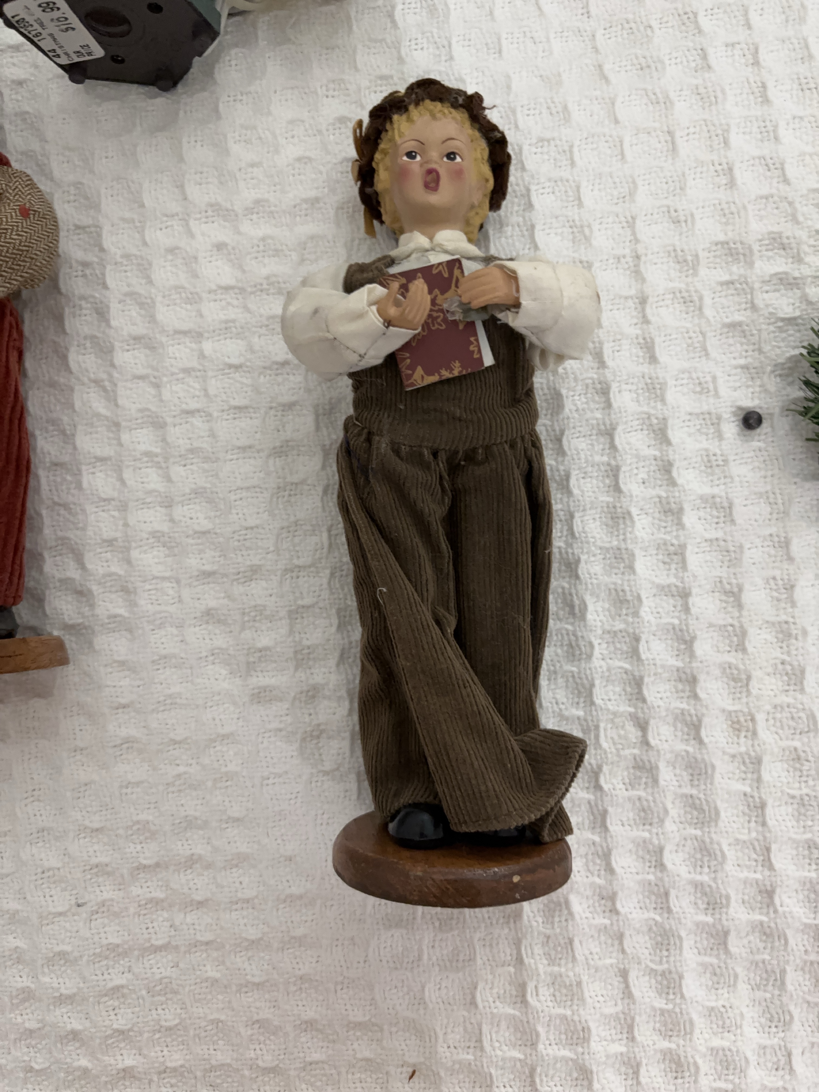 Singing Choir Boy Figurine thumbnail