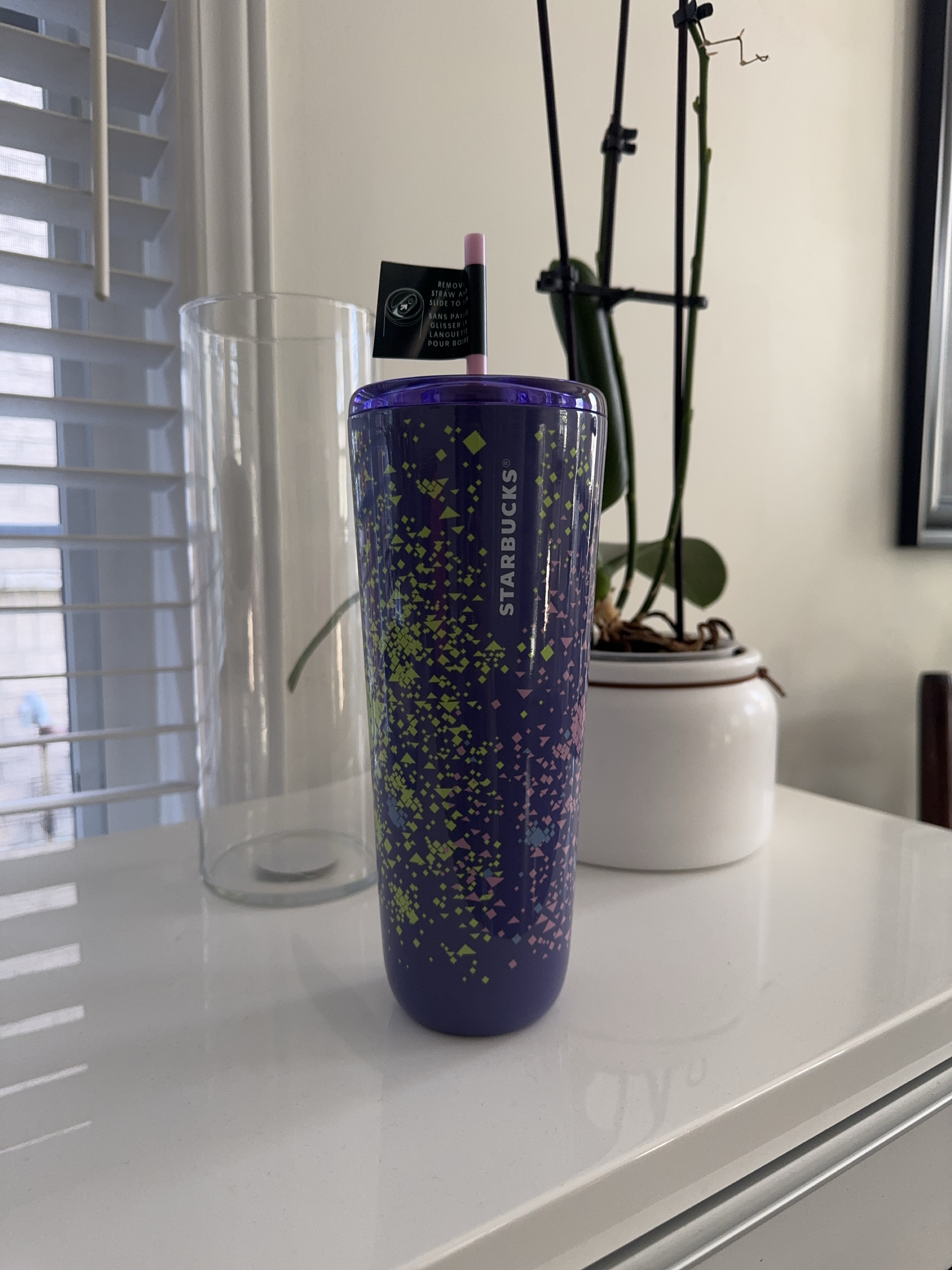 Starbucks 24oz Cold Tumbler with Lid and Straw thumbnail