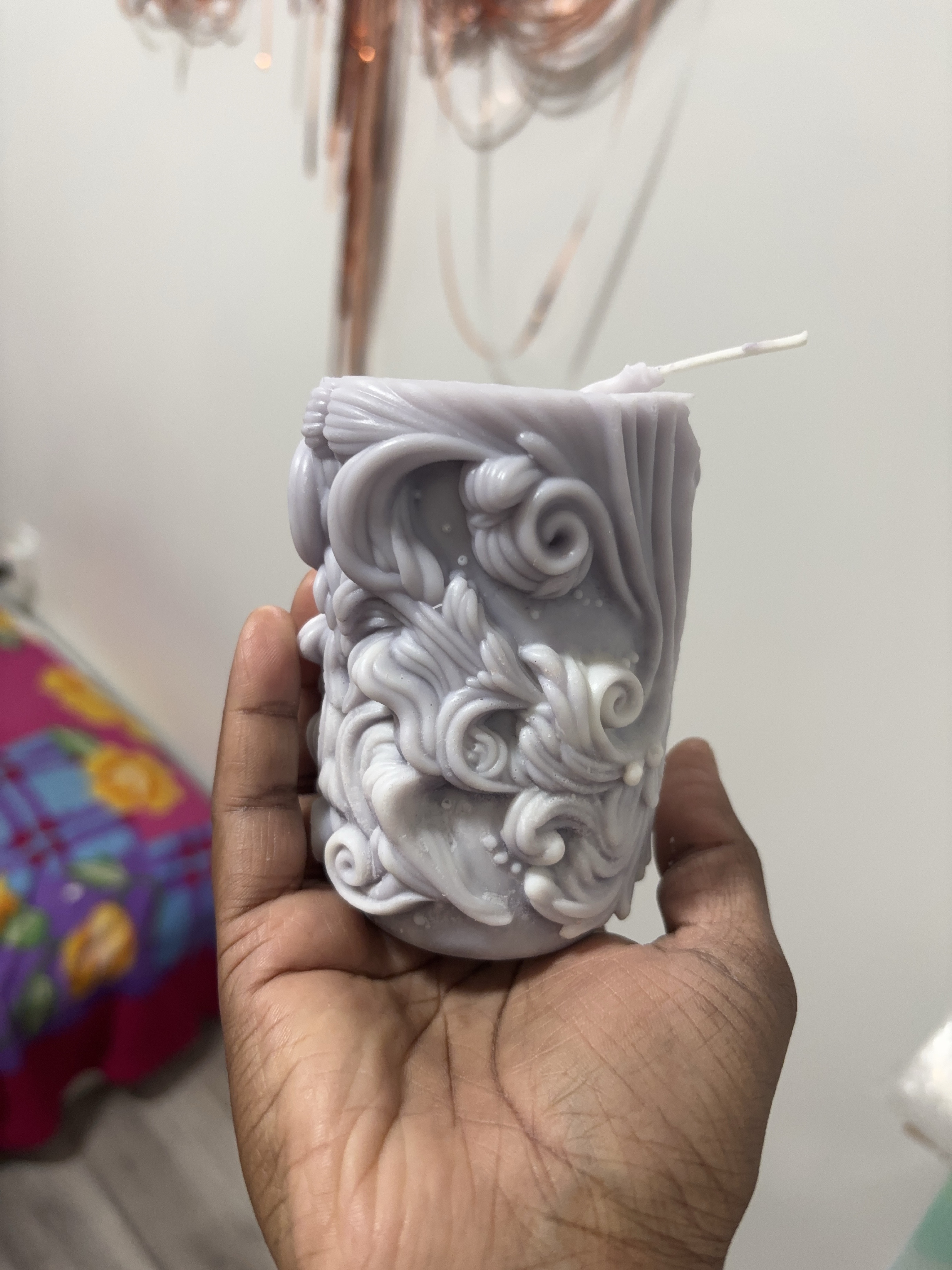 Decorative Carved Candle thumbnail