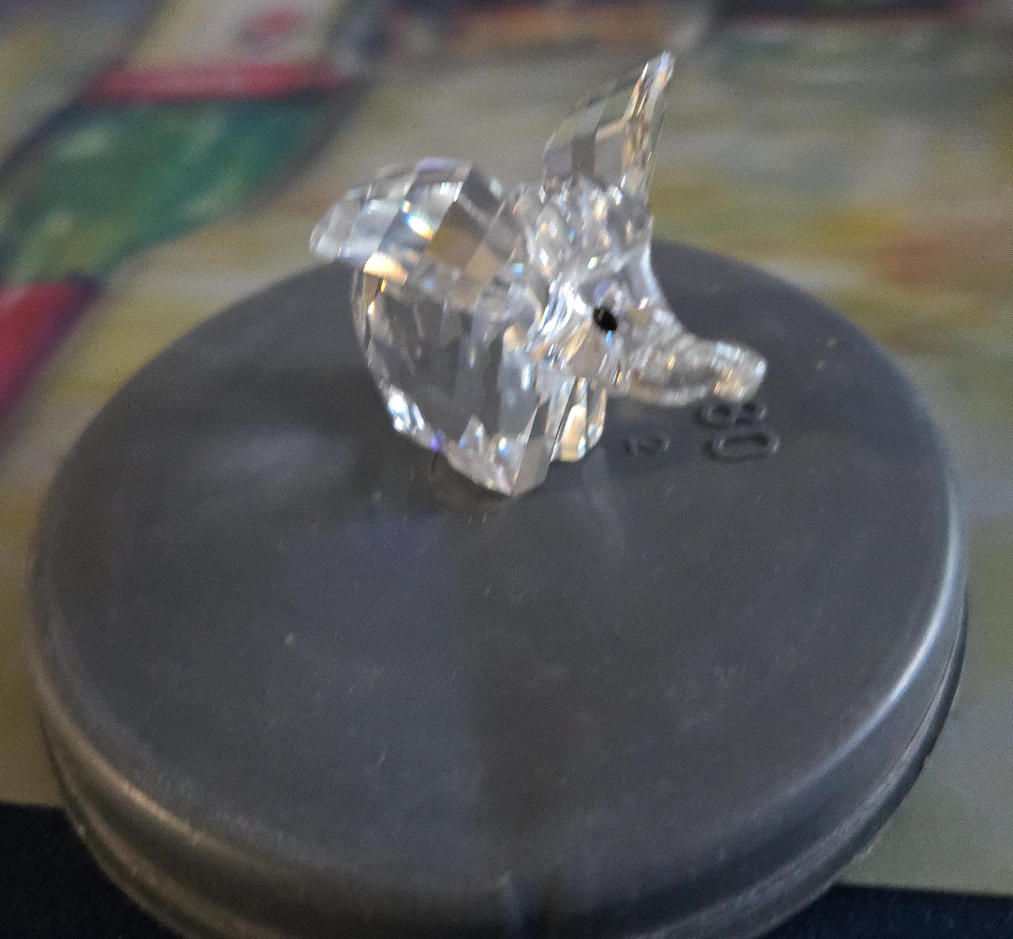 Swarovski Crystal Elephant Figurine thumbnail