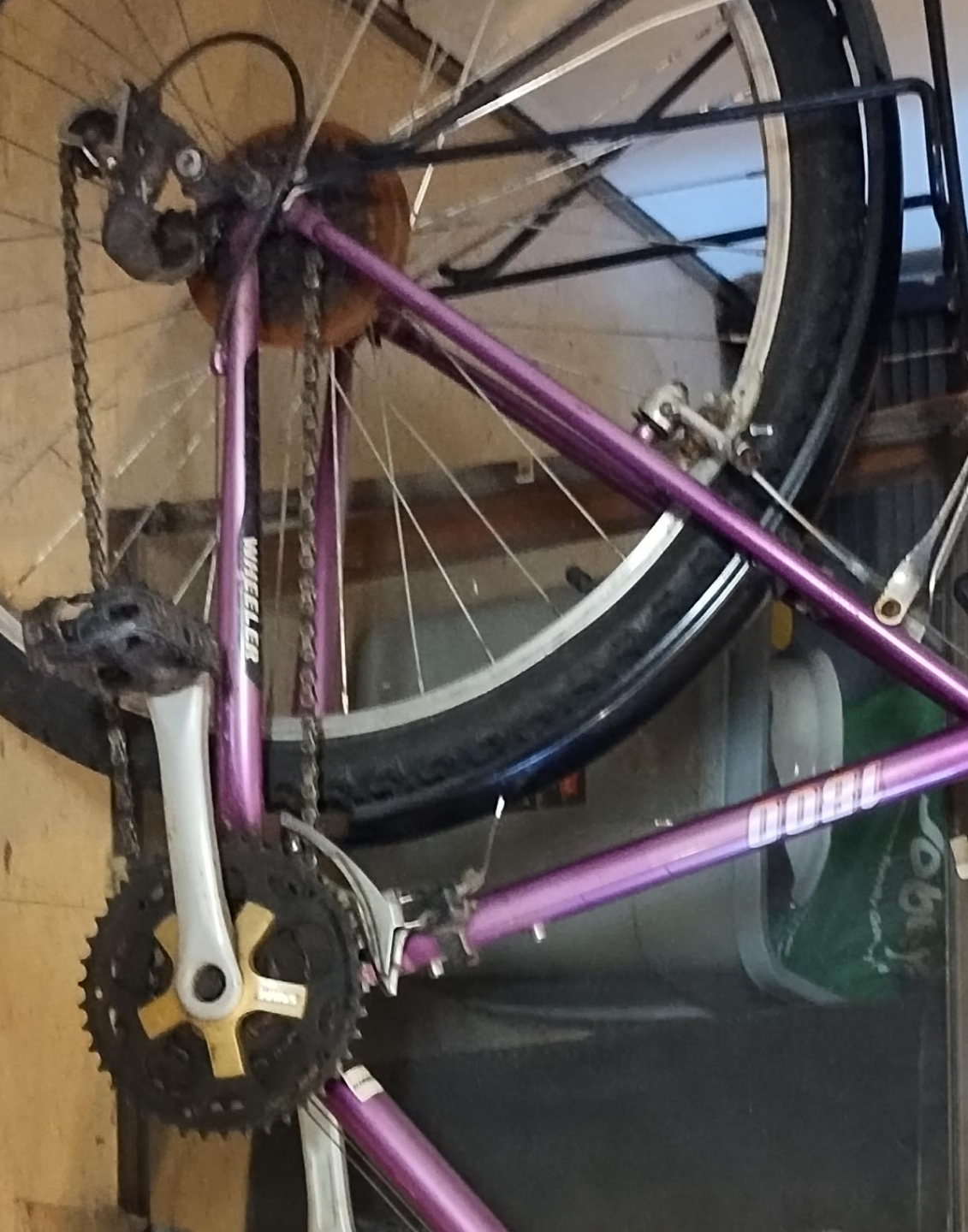 Purple Wheeler Mountain Bike thumbnail