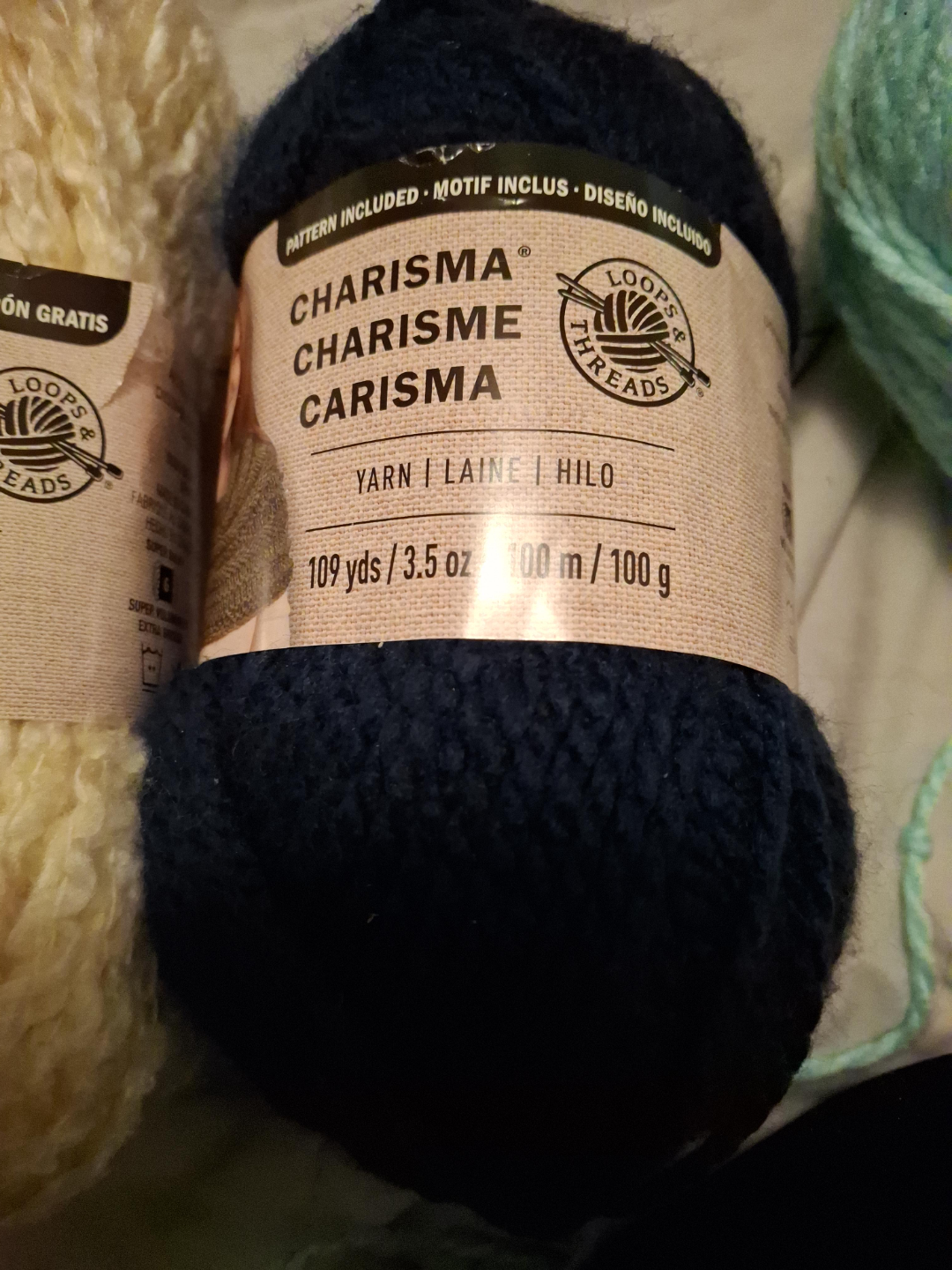 Loops & Threads Charisma Yarn - Navy thumbnail
