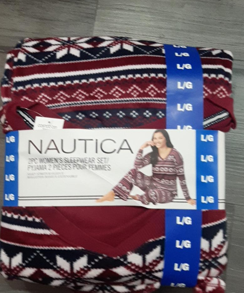 Nautica Women's Size L/G 2-Piece Sleepwear Set thumbnail