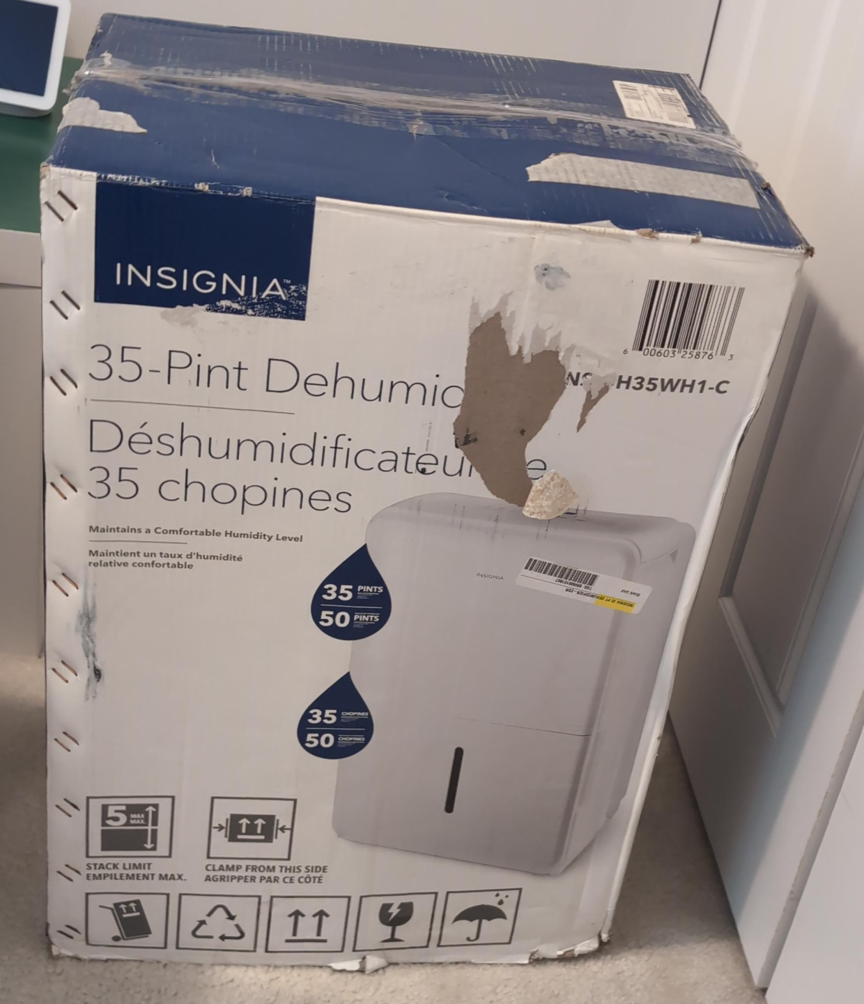 Insignia 35-Pint Dehumidifier