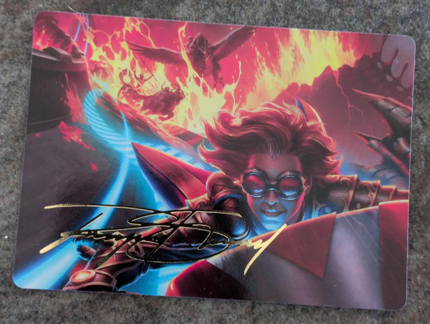 Signed Magic the Gathering Card -  Artist Proof thumbnail