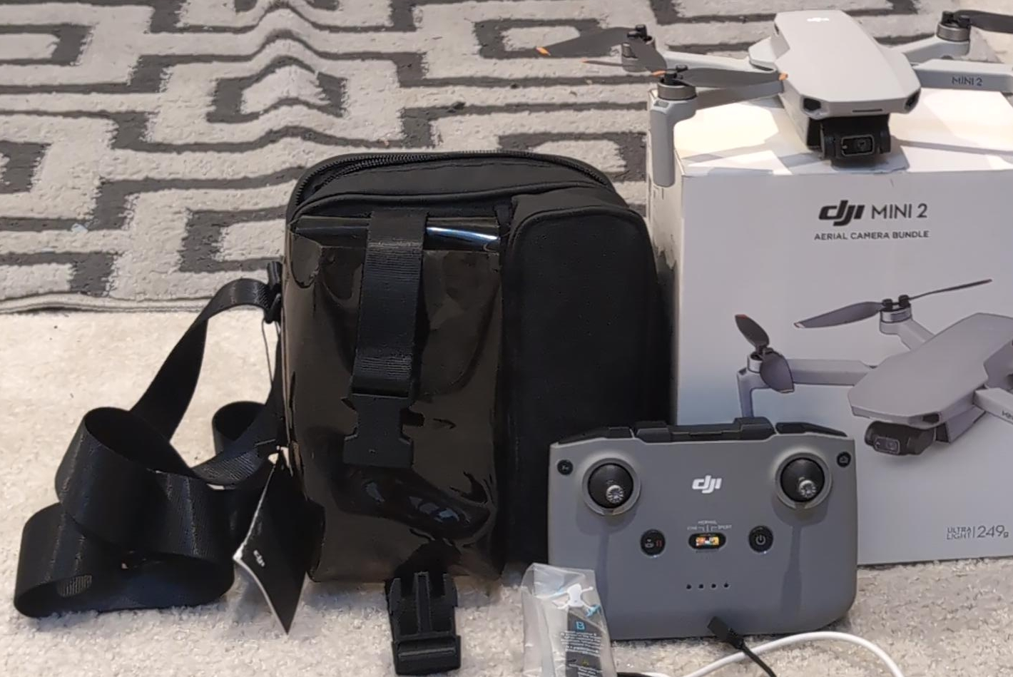 DJI Mini 2 Drone with Controller and Bag
