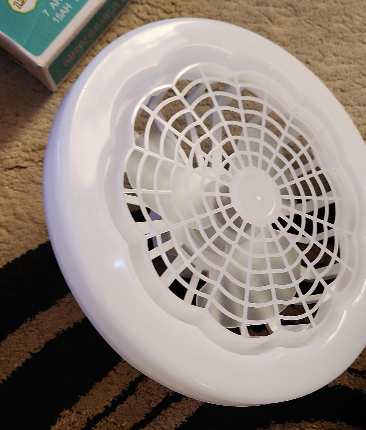 White Ceiling Fan Light Fixture