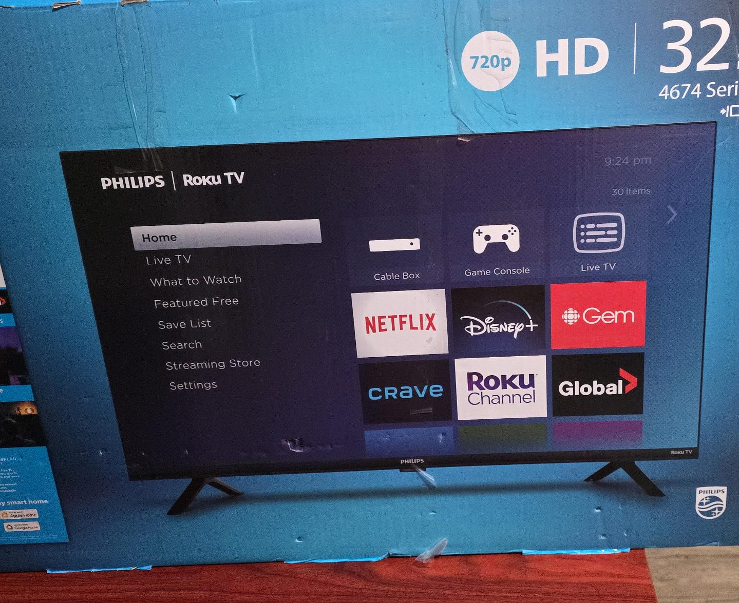 Philips 32" HD Roku TV