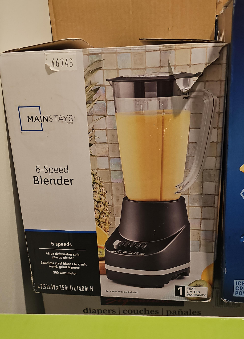 Mainstays 6-Speed Blender thumbnail