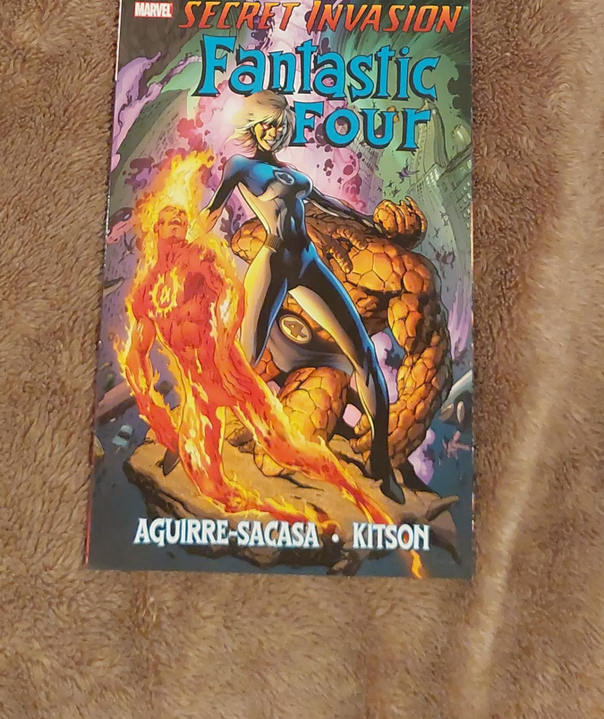 Fantastic Four Secret Invasion Marvel Graphic Novel thumbnail