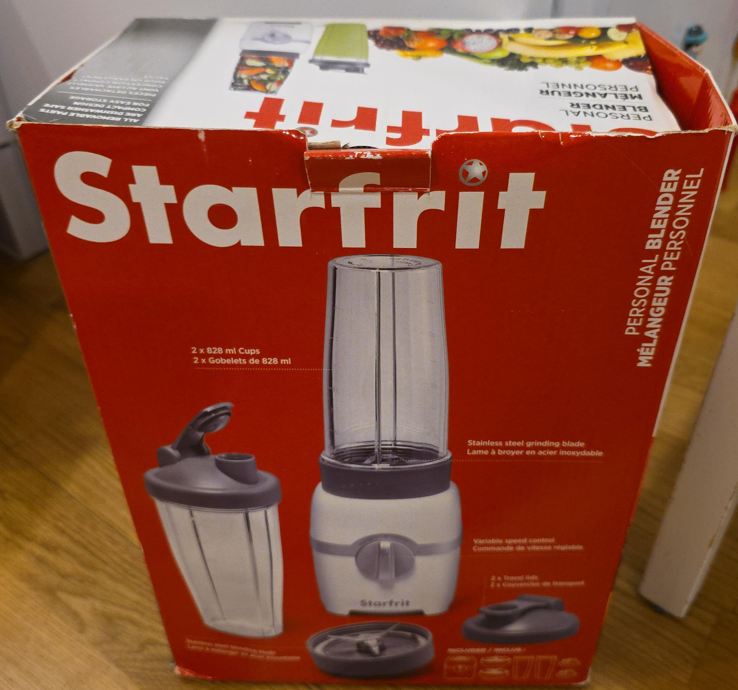 Starfrit Personal Blender with Two Cups thumbnail