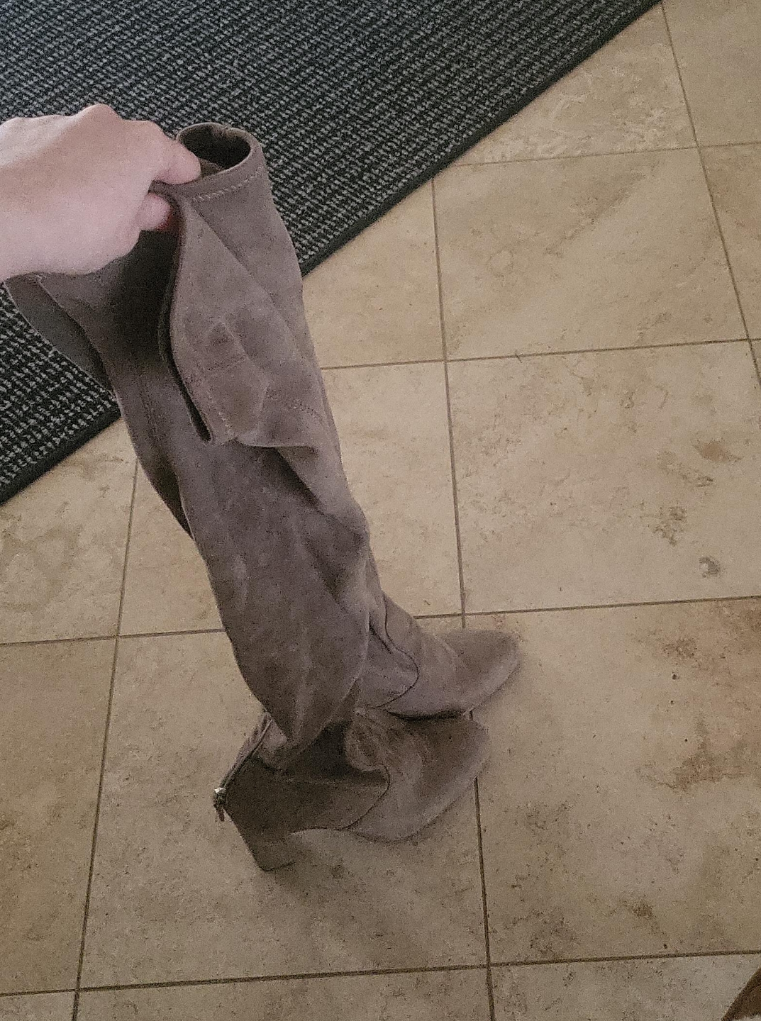 steve madden Over the Knee Suede Boots - Size 36 thumbnail