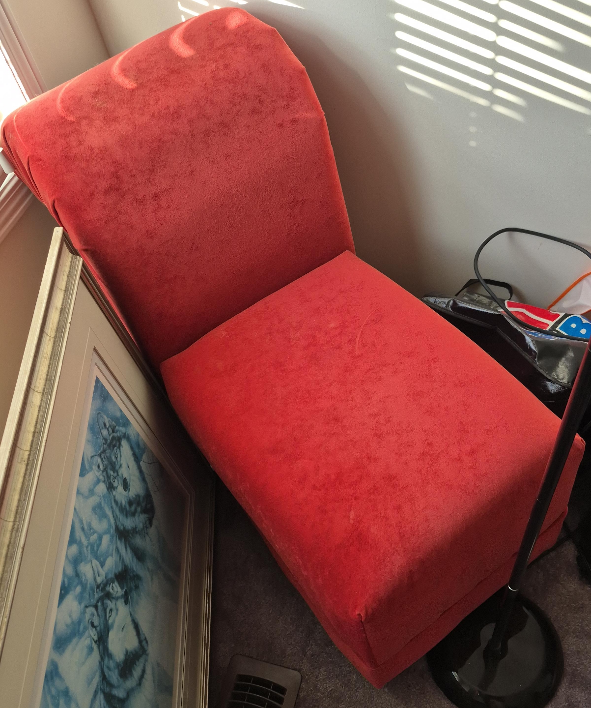 Red Velvet Armchair thumbnail
