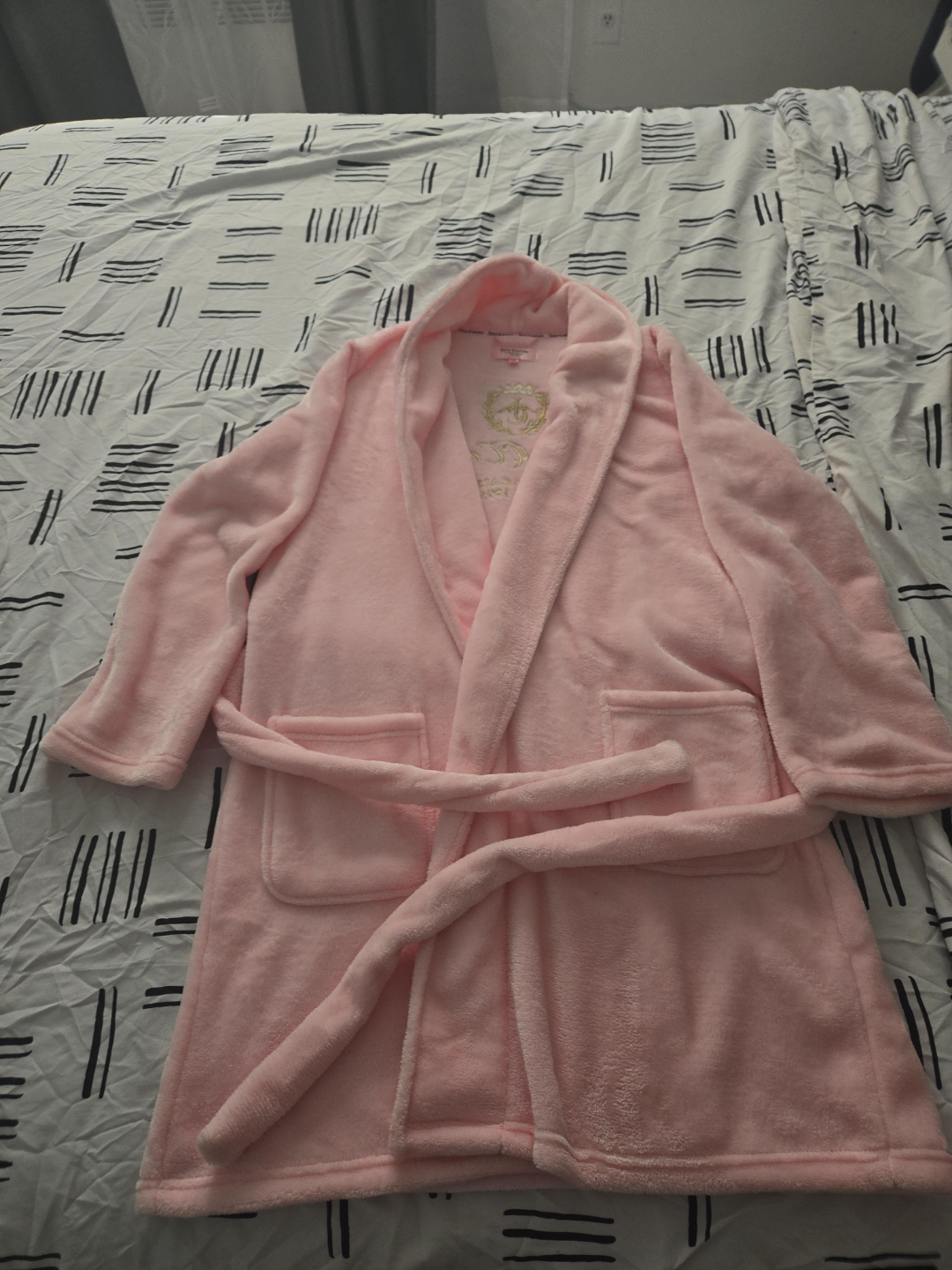 Pink Fleece Robe thumbnail
