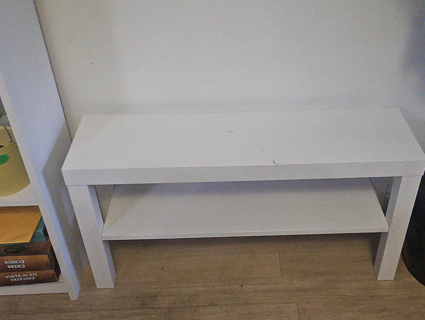 White Two-Tier Shelf thumbnail