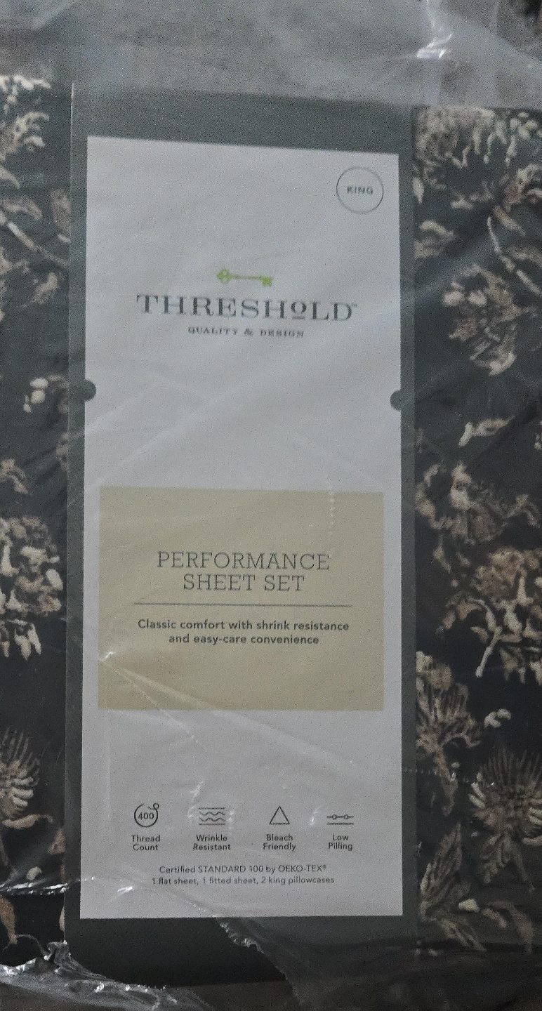 Threshold Performance Sheet Set, King