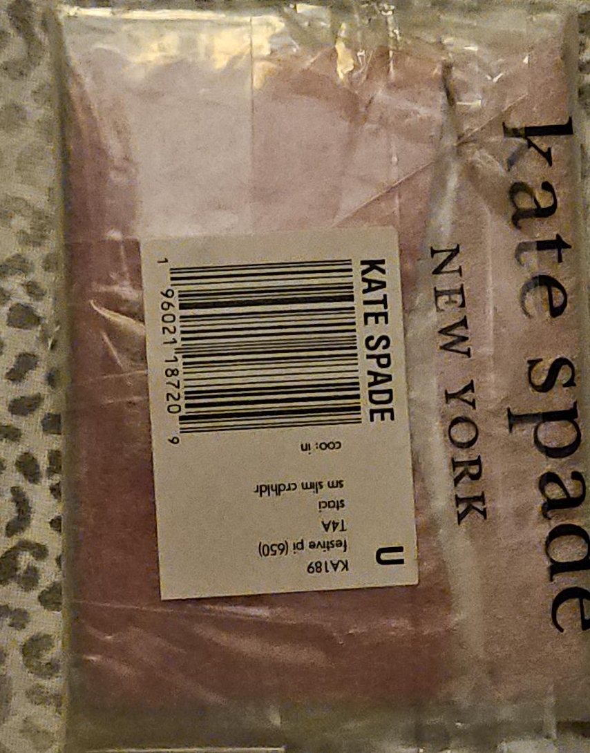 Kate Spade Slim Cardholder - New in Package!