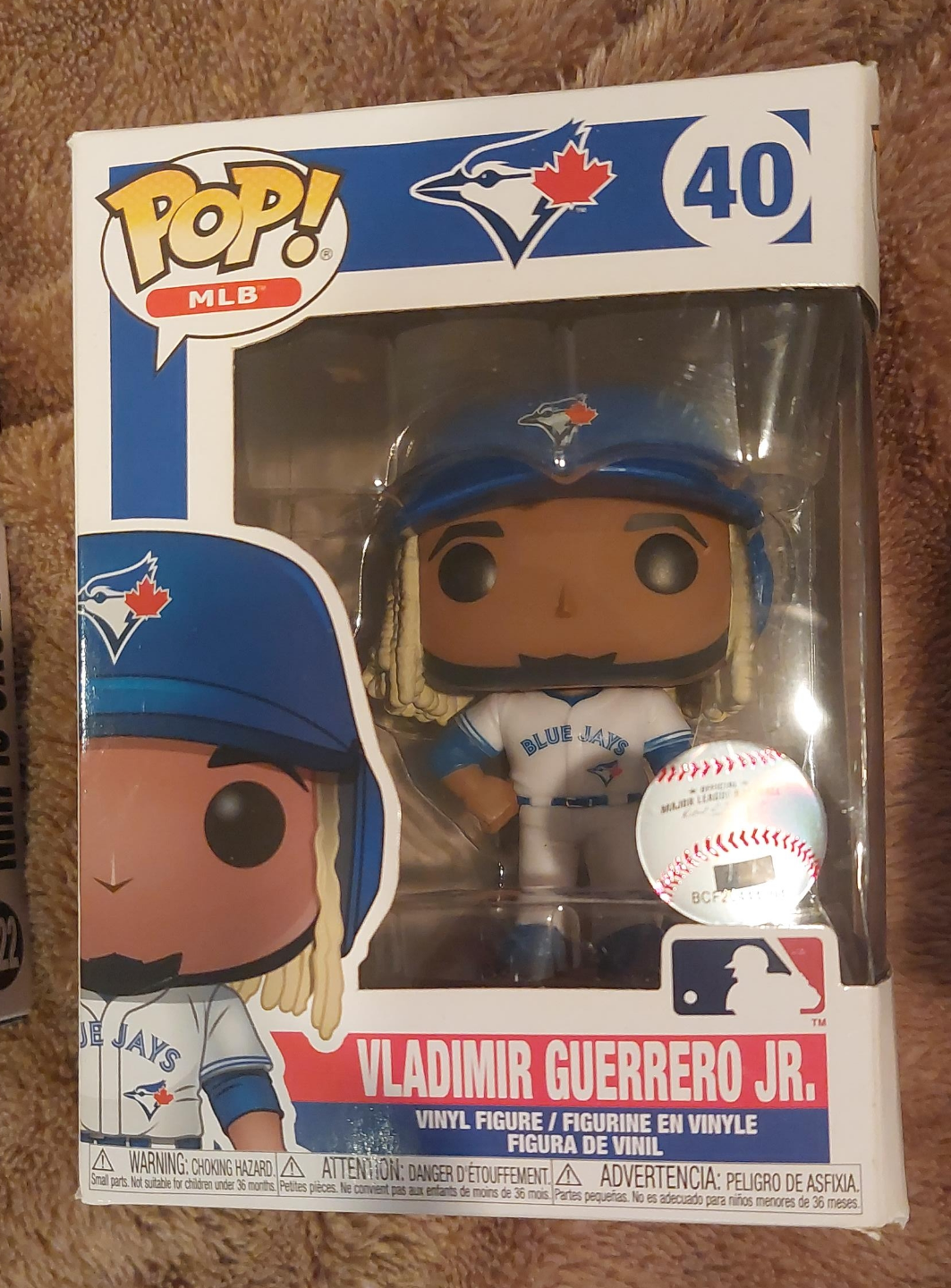 Vladimir Guerrero Jr. Toronto Blue Jays FunkoPop #40 thumbnail