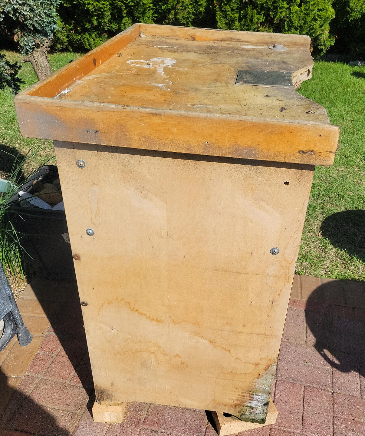 Wooden Workbench Table
