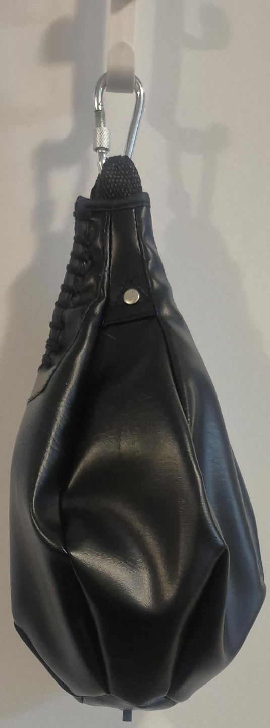 Black Leather Hanging Punching Bag thumbnail