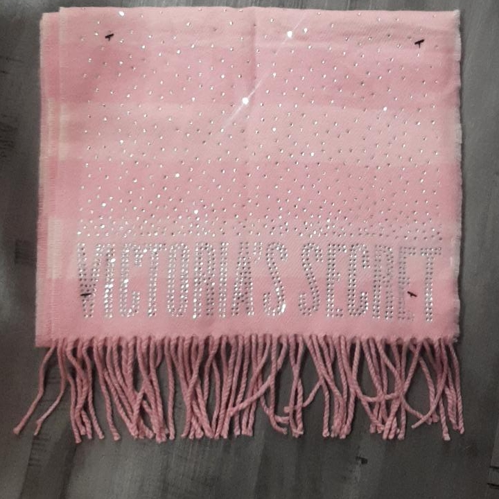 Victoria's Secret Pink Rhinestone Scarf thumbnail