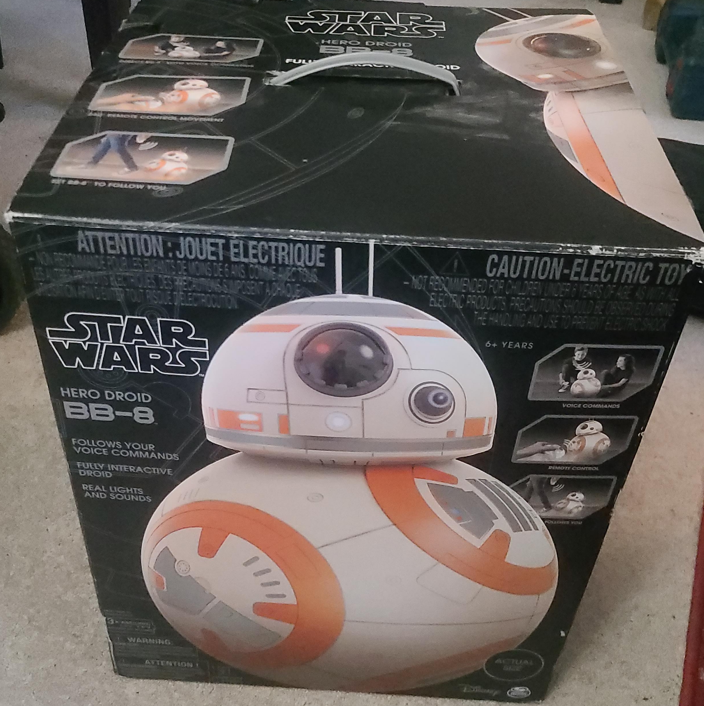 Star Wars BB-8 Hero Droid Interactive Toy thumbnail