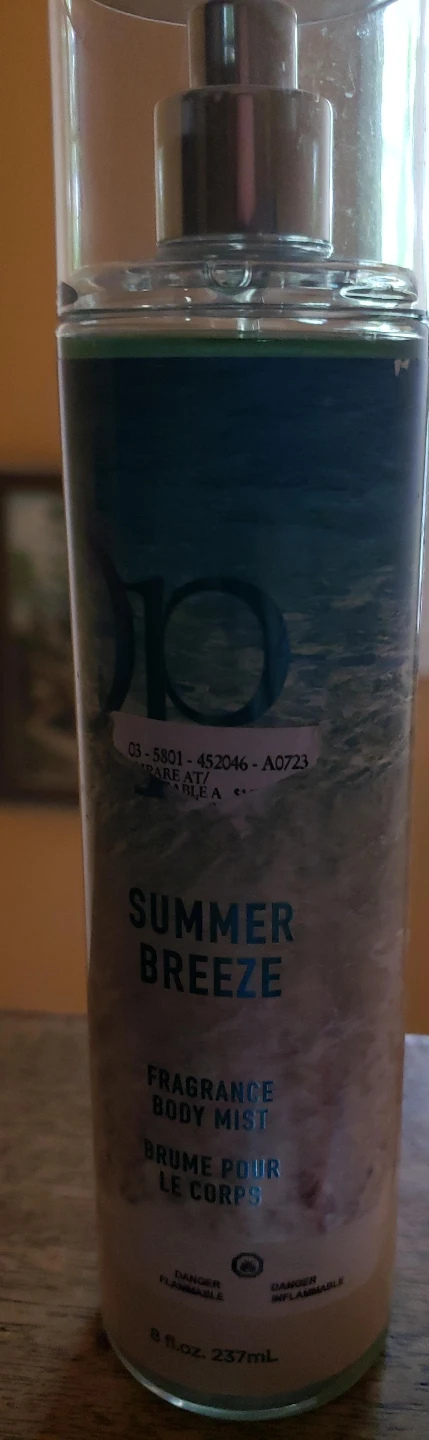 Summer Breeze Body Mist