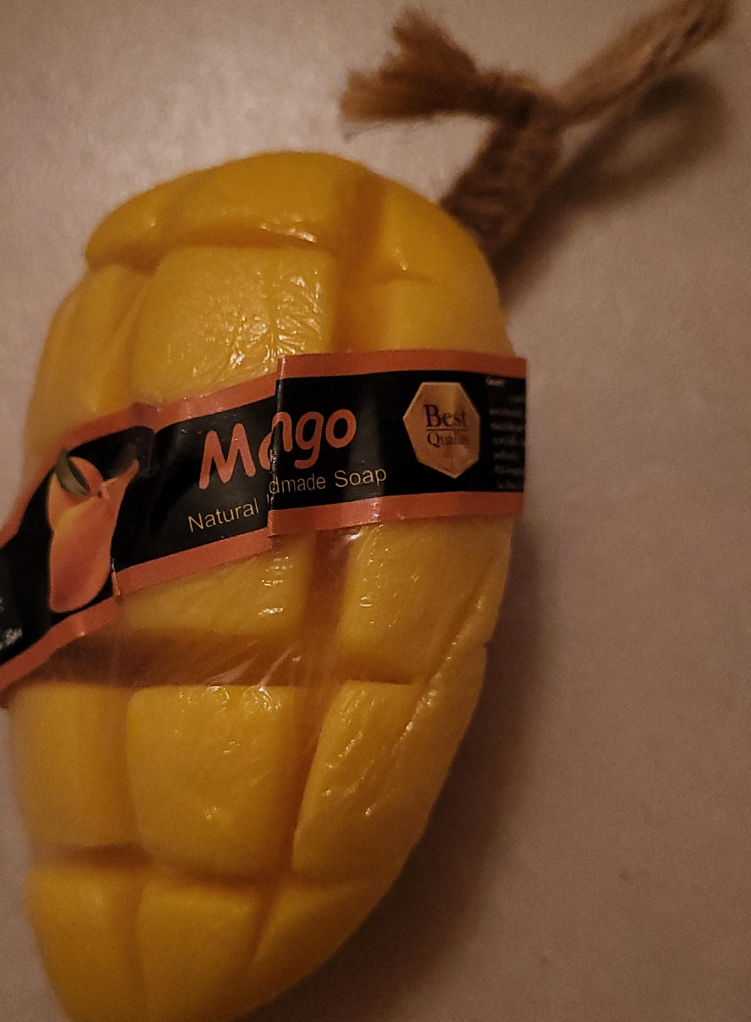 Mango Shaped Handmade Soap thumbnail