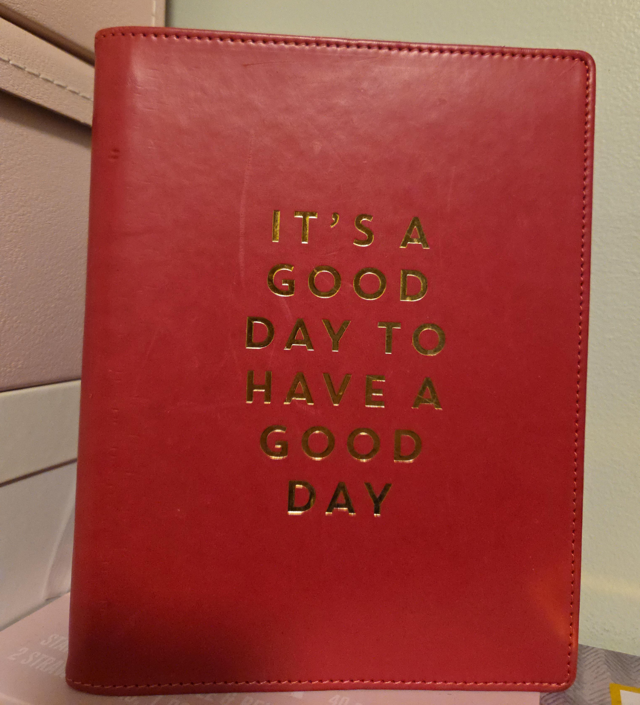 Red "It's a good day" Planner thumbnail