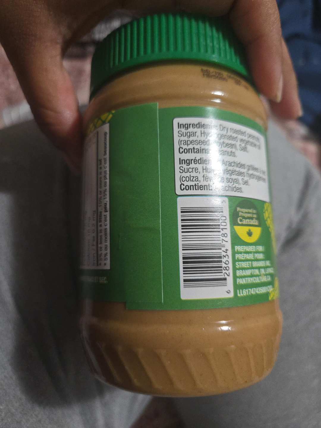 Pantry Culture Smooth Peanut Butter - 500g thumbnail