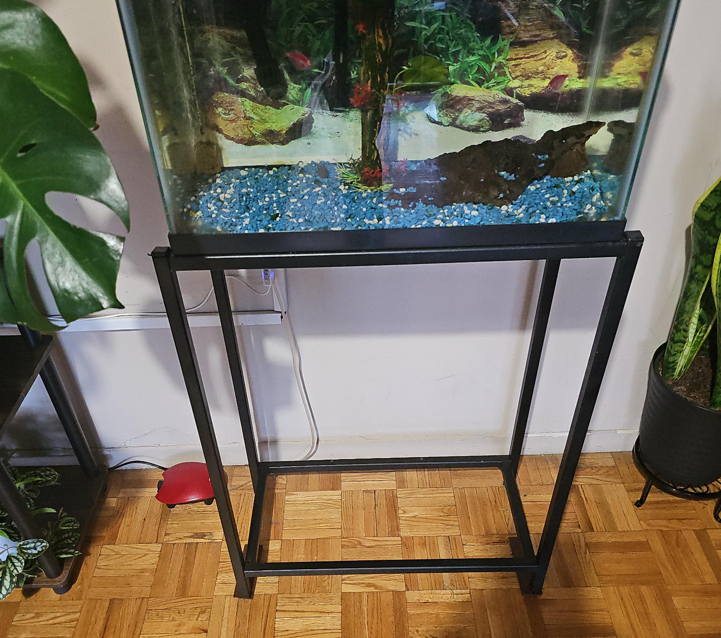 Fish Tank Stand with Aquarium thumbnail