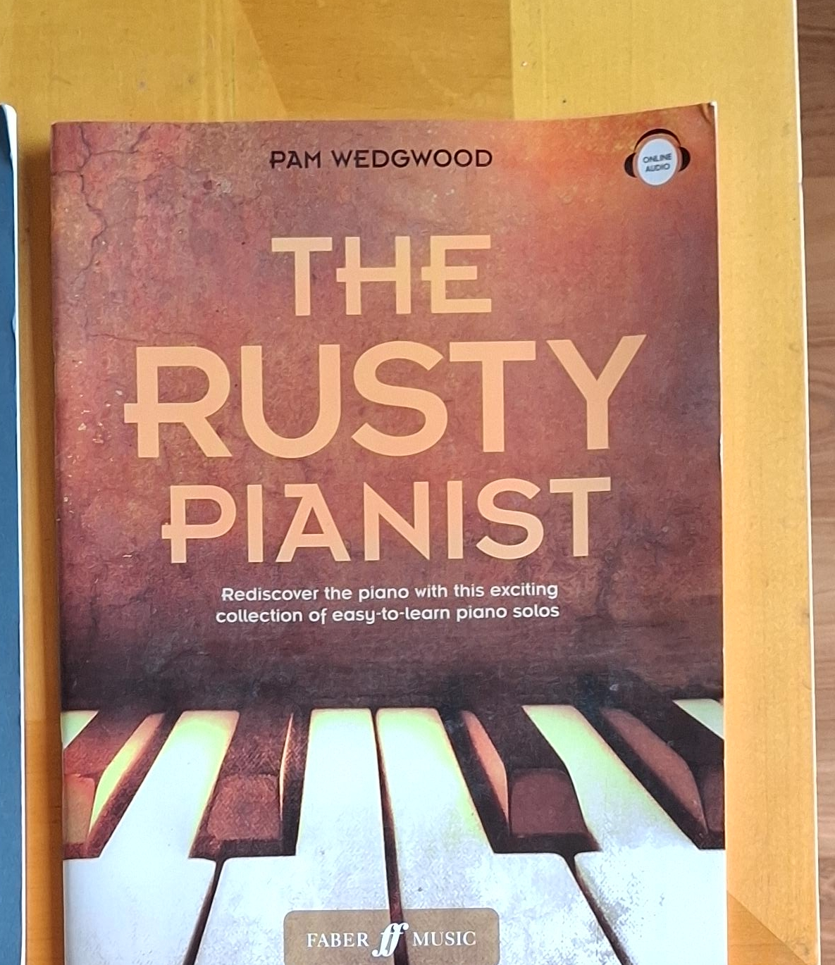 The Rusty Pianist Piano Book by Pam Wedgwood thumbnail