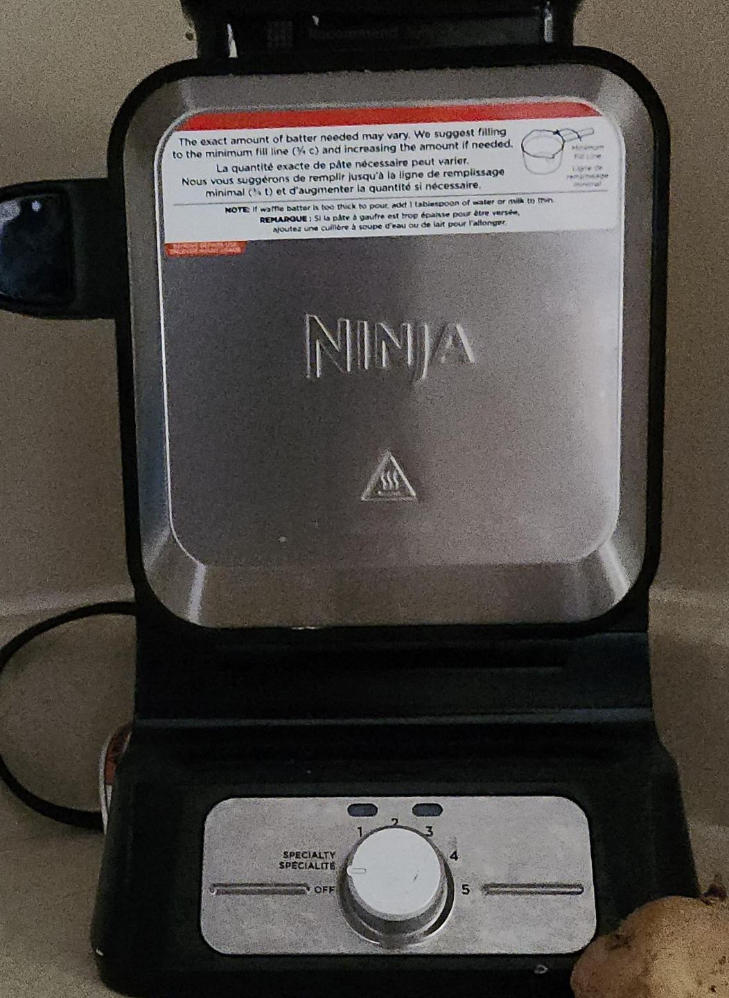 Ninja Specialty Waffle Maker thumbnail