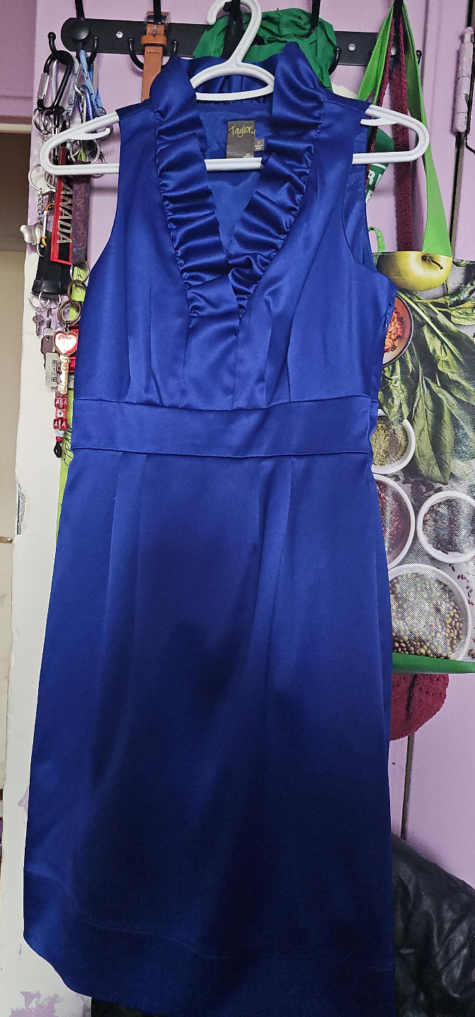 Taylor Dress - Size 2, Blue