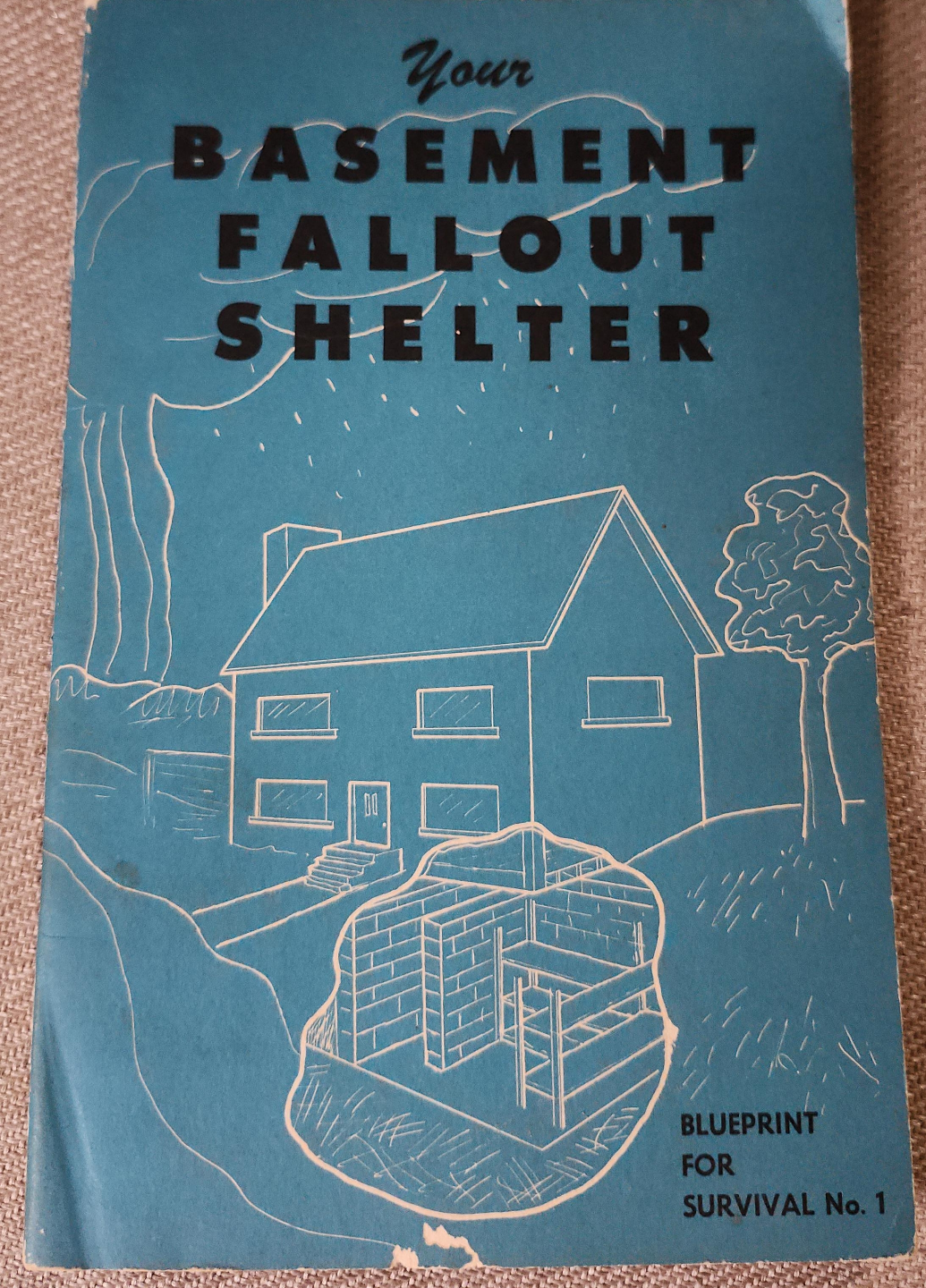 Vintage Fallout Shelter Blueprint image indicator(1)