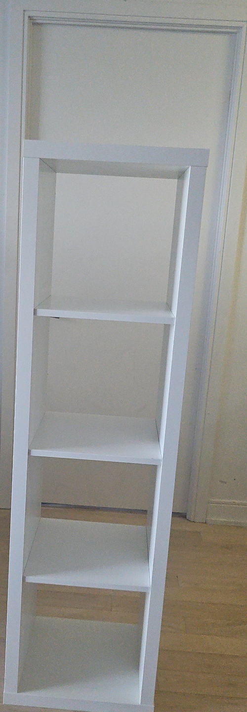 IKEA Kallax 4-cube shelving unit, white thumbnail