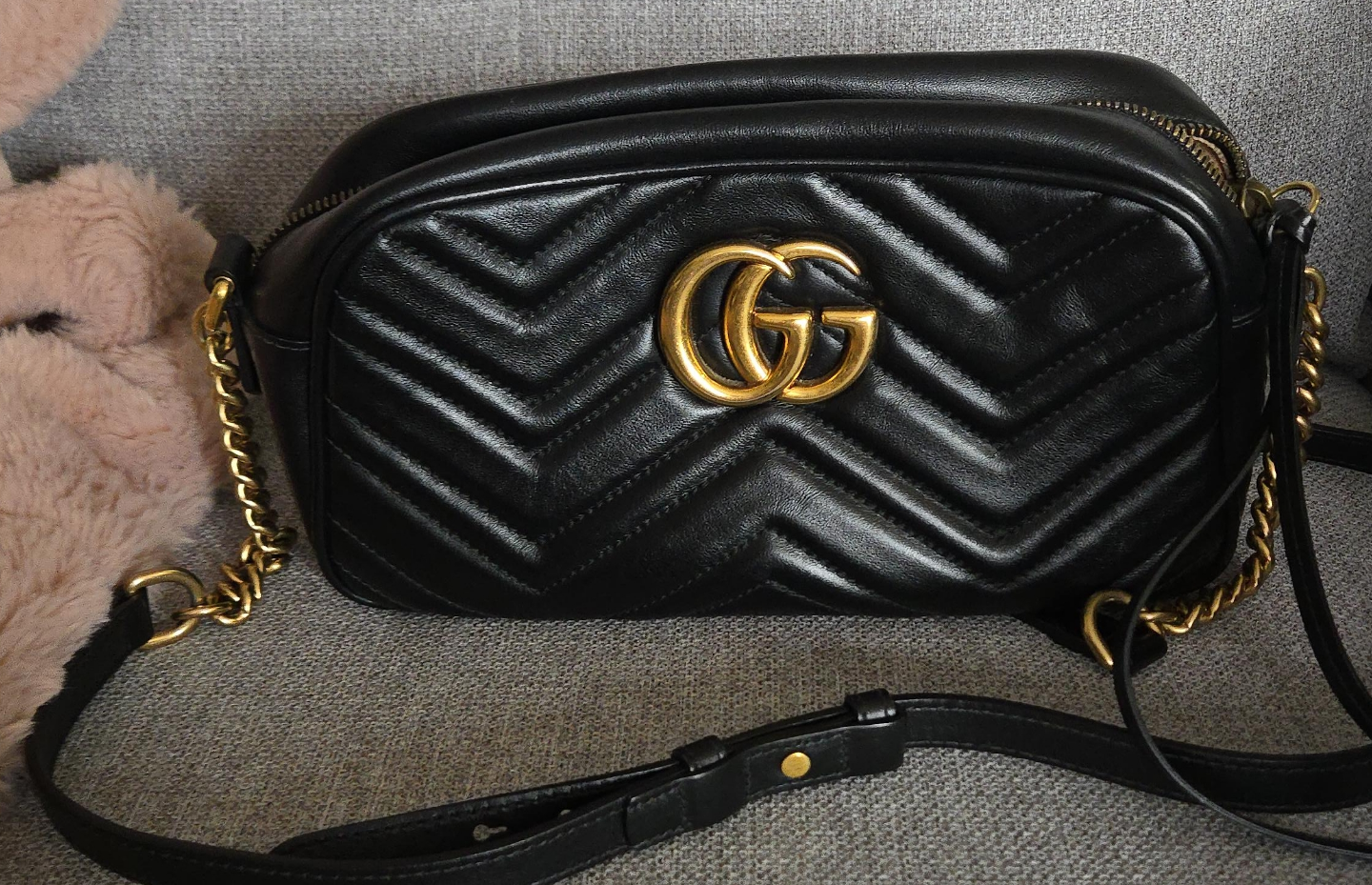 Gucci Marmont Camera Black Crossbody Bag - photo 2