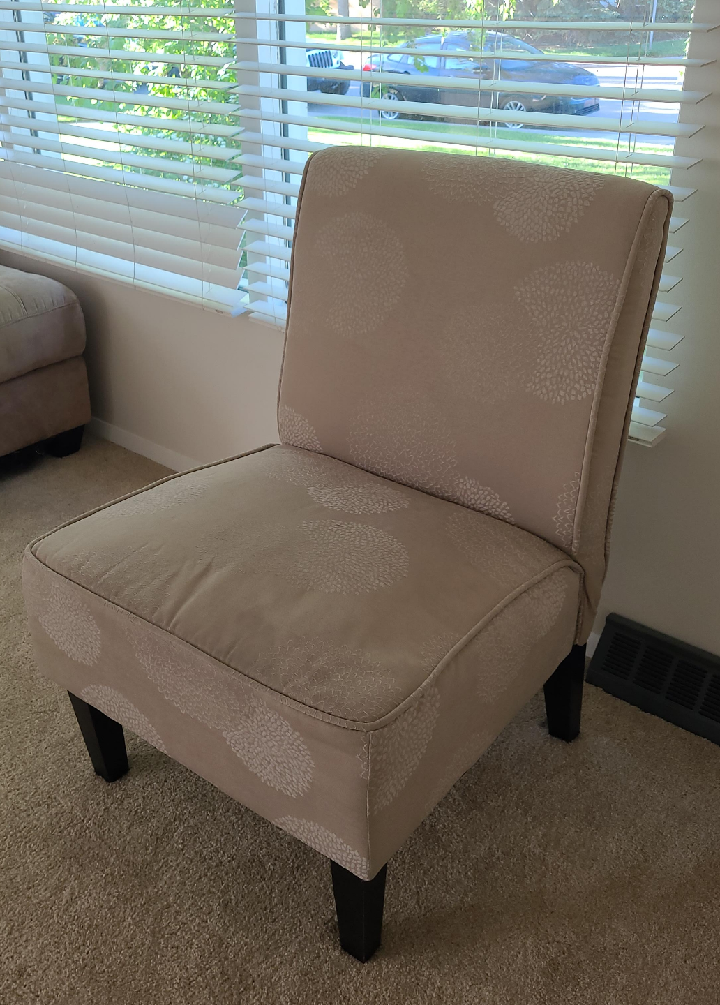 Beige Accent Chair thumbnail
