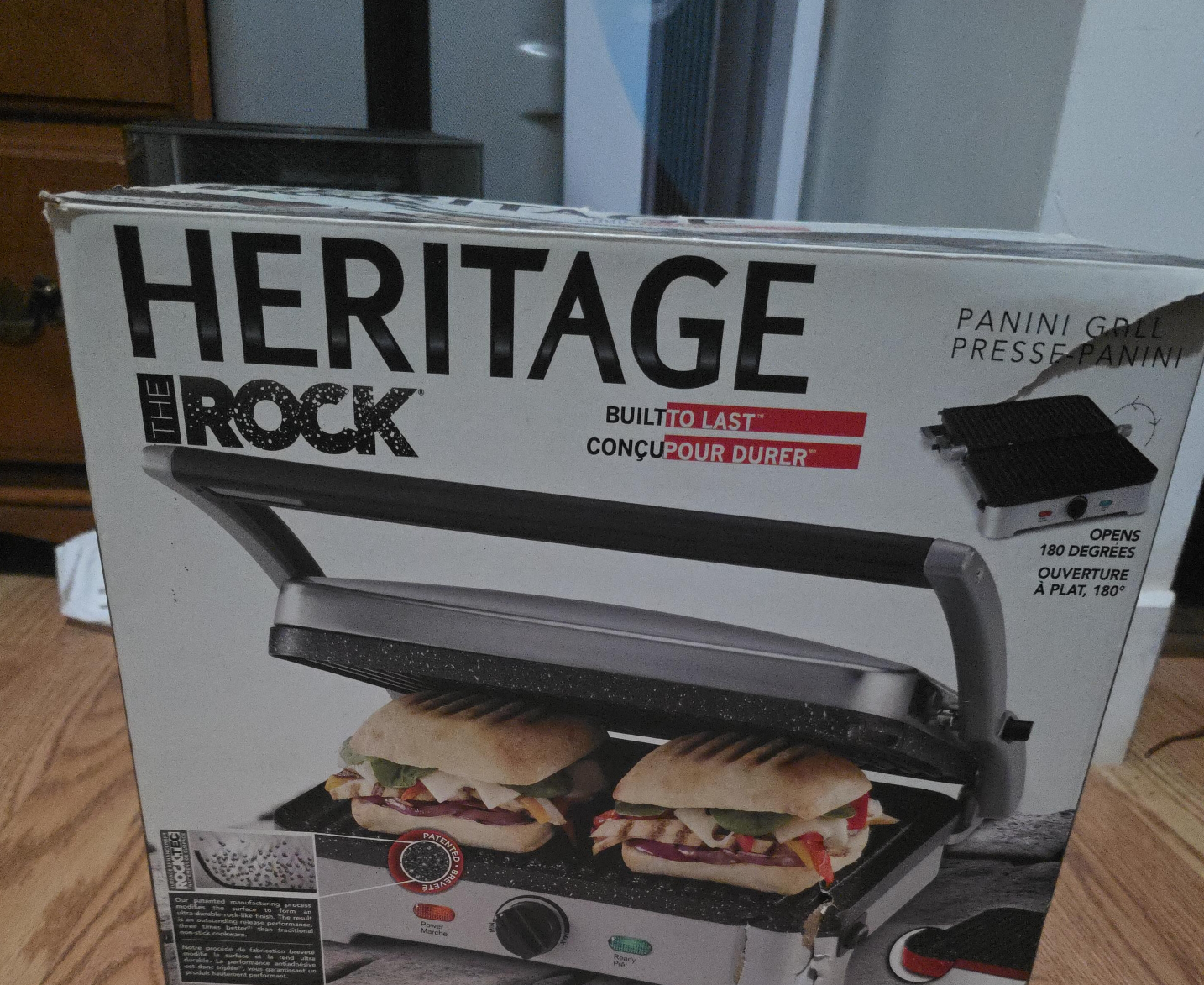 Heritage The Rock Panini Grill thumbnail