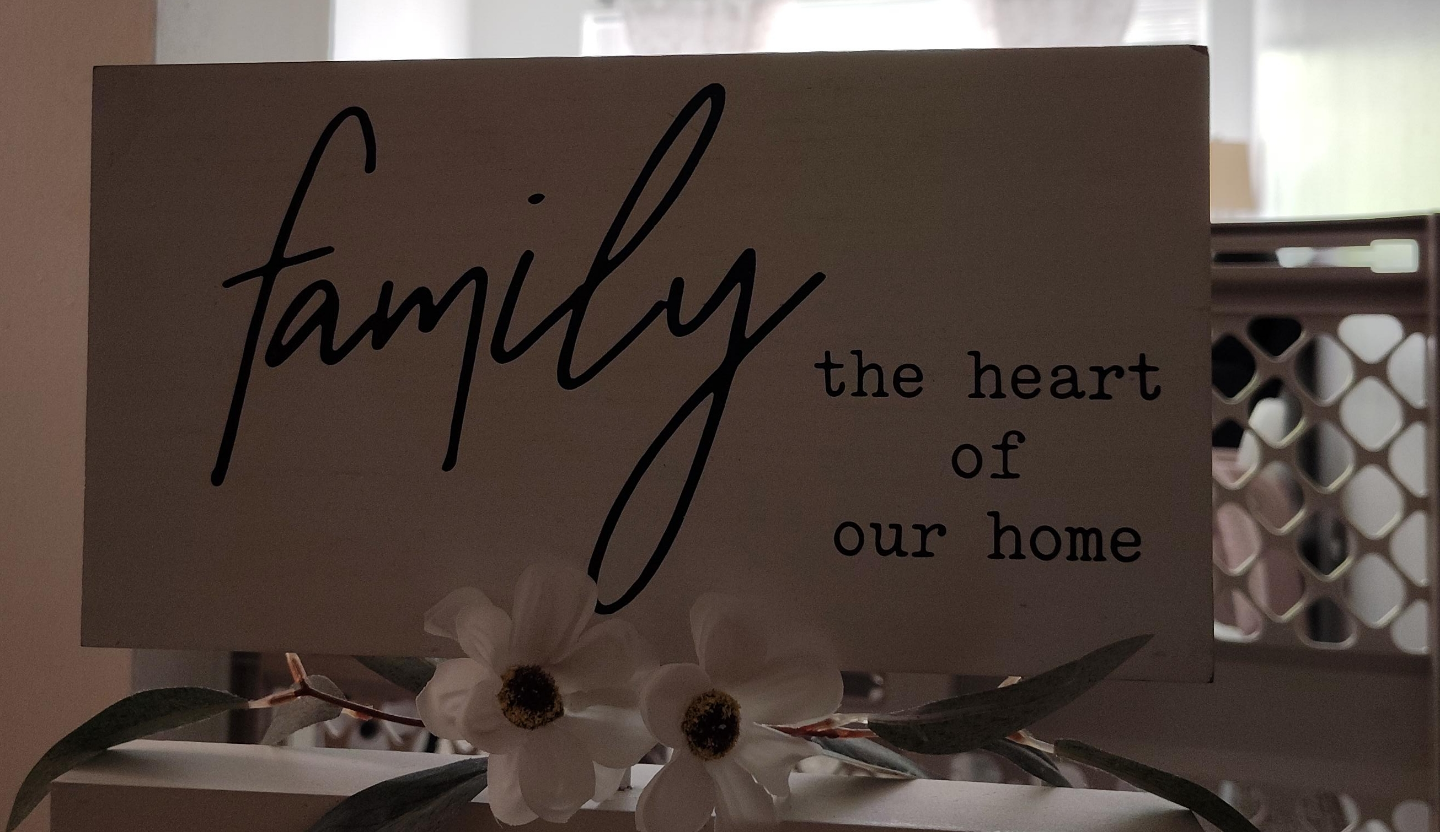 Wendy Bellissimo Family Home Decor Sign thumbnail