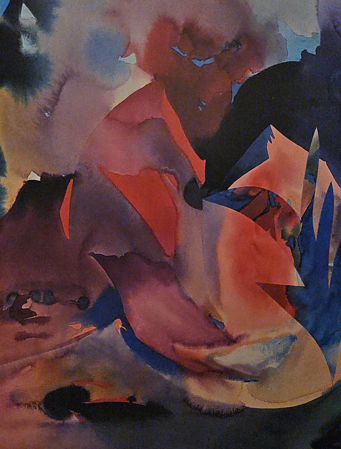 Framed Print - Abstract Watercolor Painting thumbnail