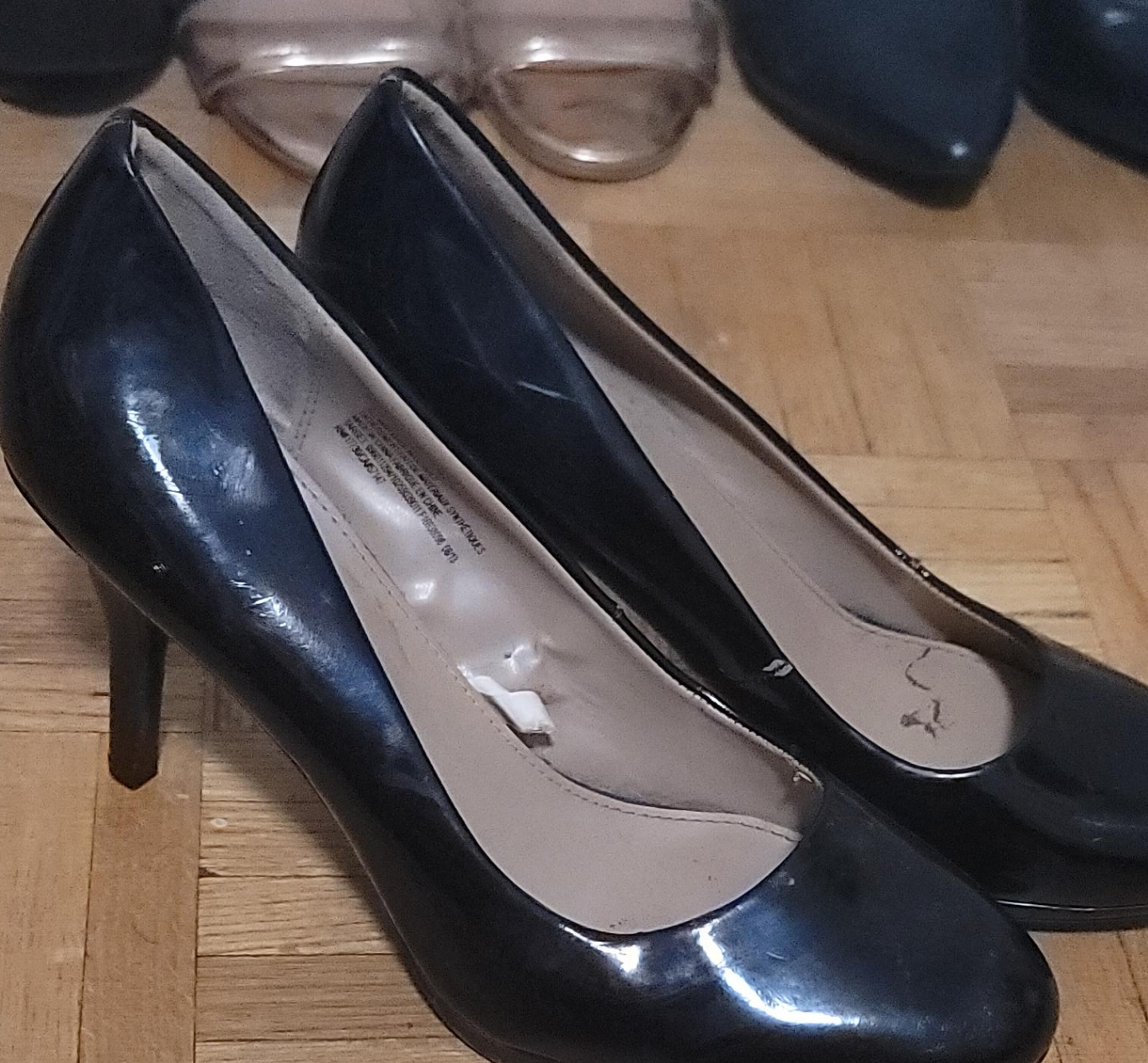 Black Patent Leather Heels thumbnail