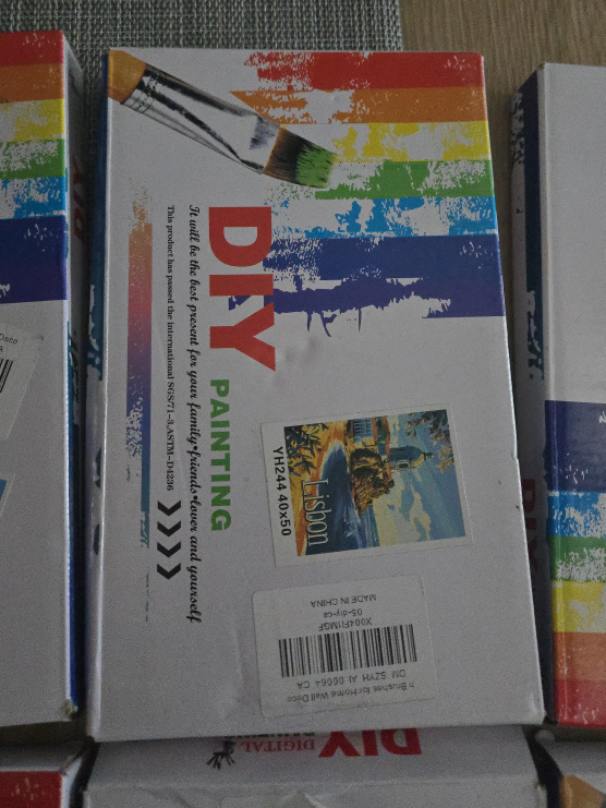 DIY Painting Kit - Lisbon 40x50