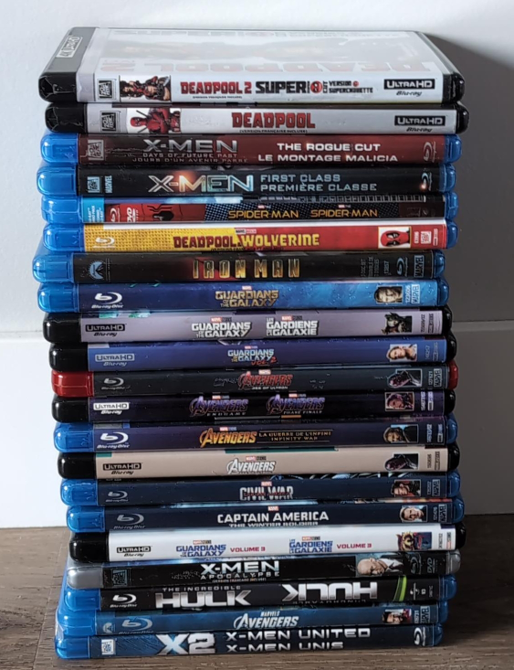 Marvel Blu-ray Movie Collection thumbnail