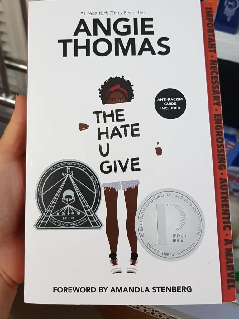 "The Hate U Give" by Angie Thomas thumbnail